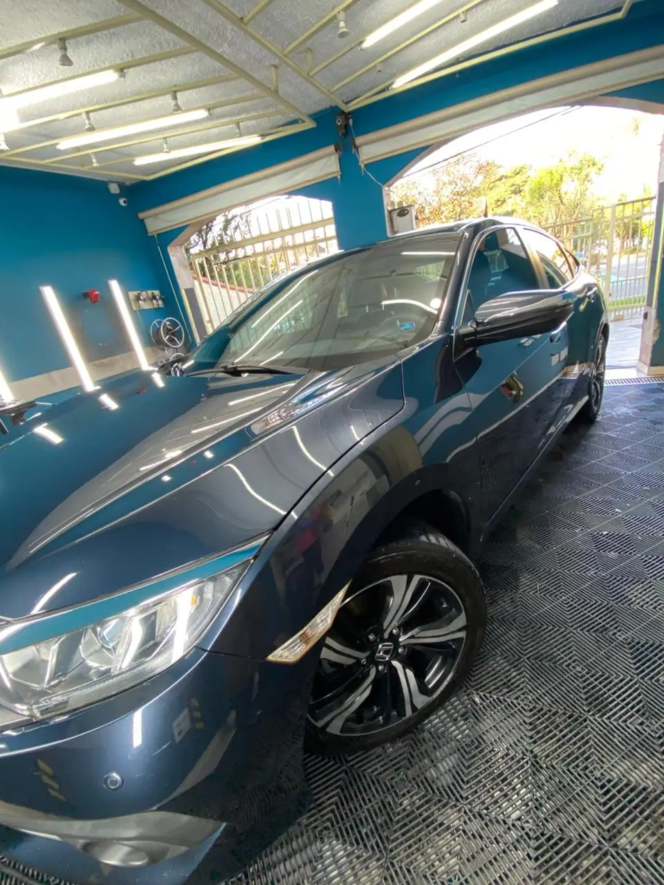 Lavagem detalhada depois